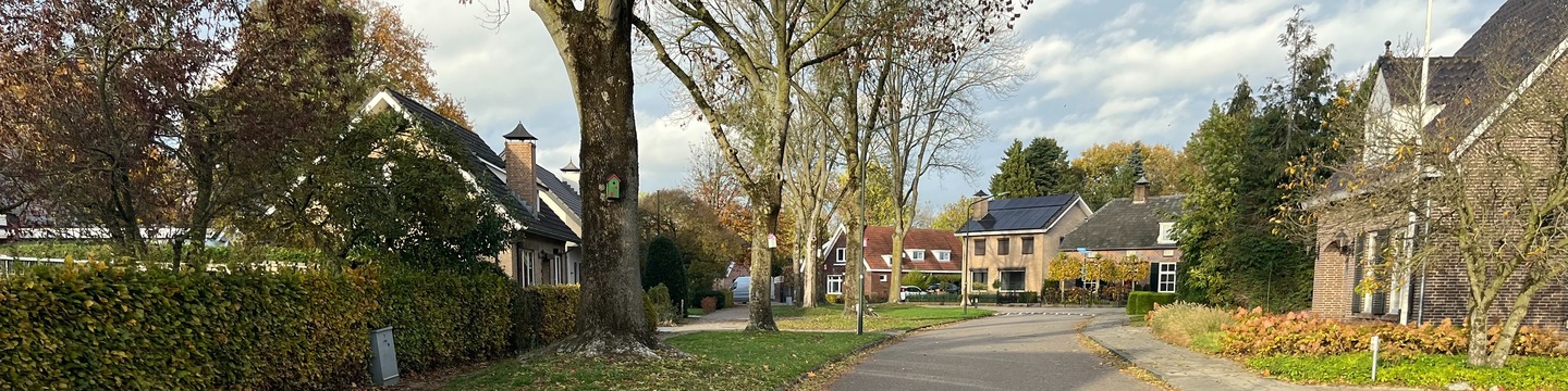 Foto straten Vlasroot en Brouwerspad in Zeeland